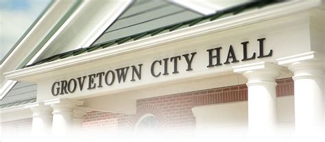 city hall grovetown ga|Staff Directory • Mayor and City Council .